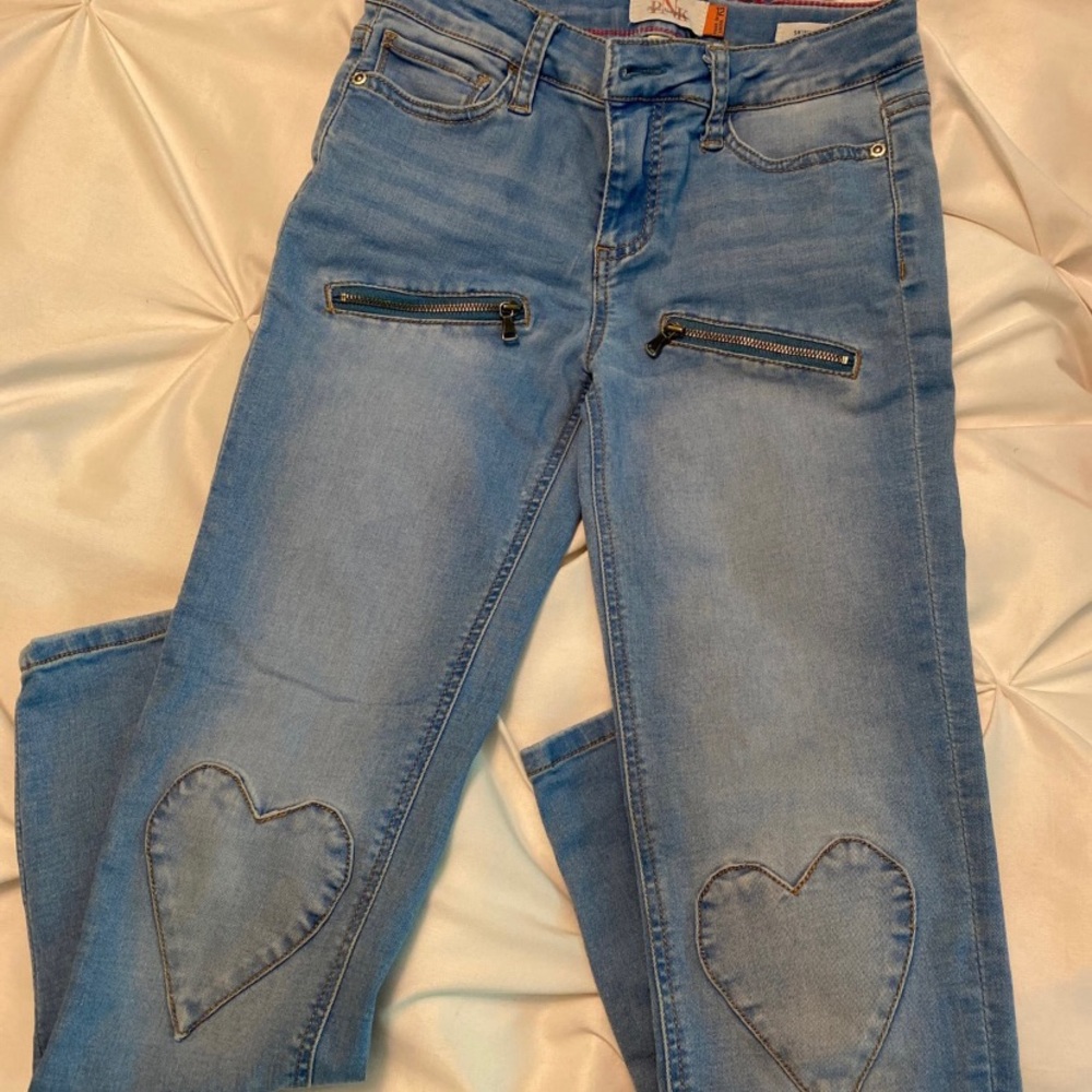 Super skinny heart jeans